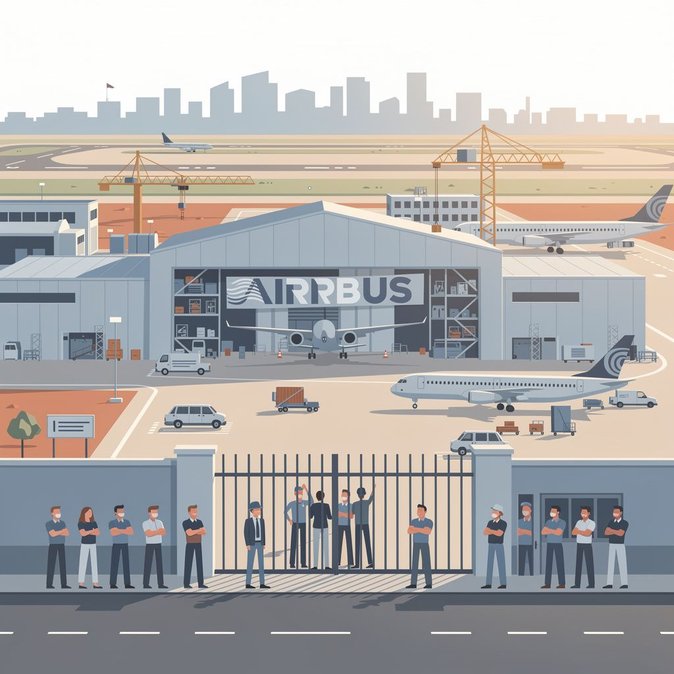 Airbus Spain workers launch nationwide strike, risk to delivery schedules and business travel