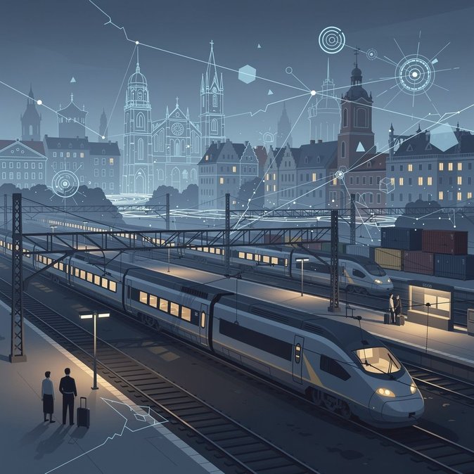 Panne ferroviaire majeure en Allemagne perturbe les liaisons Prague-Berlin et le trafic transfrontalier