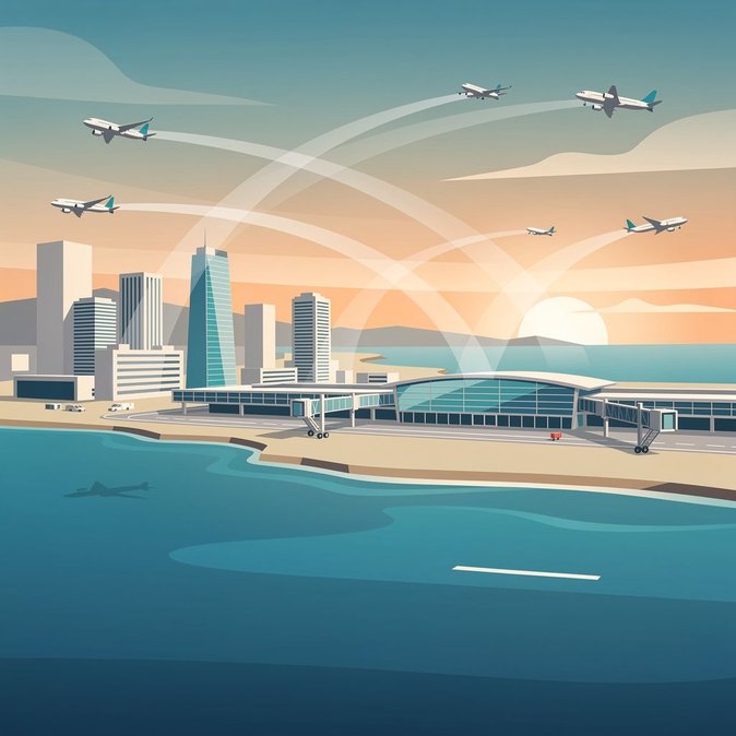 Le dernier Plan Saisonnier Prévisionnel d’EUROCONTROL prévoit une forte croissance du trafic à Chypre