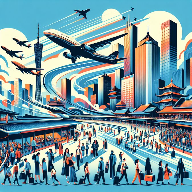 Guangzhou Baiyun Airport Handles 14.7 Million Cross-Border Travellers — Visa-Free Arrivals Surge 135 %