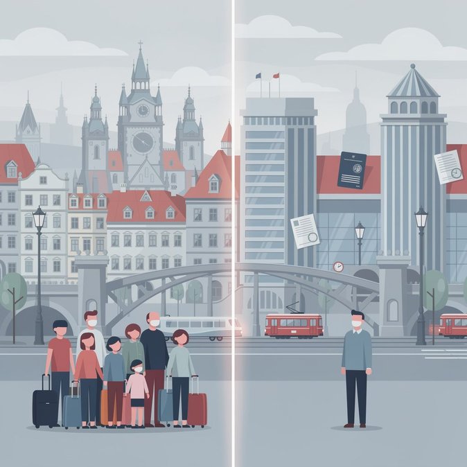 Un projet de loi sur l'immigration en République tchèque pourrait contraindre les familles mixtes à vivre séparées pendant plusieurs mois