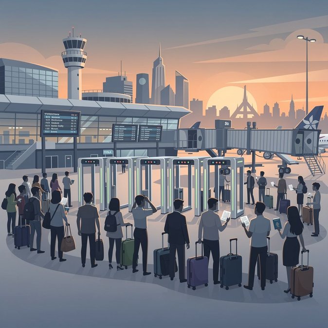 Pannes généralisées des bornes électroniques paralysent les aéroports et incitent les voyageurs à revoir leurs habitudes avec les documents