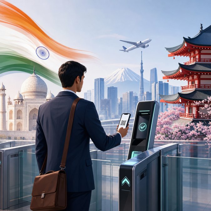 Japan Launches Streamlined e-Visa for Indian Travellers, Cutting Approval Time to 5 Days