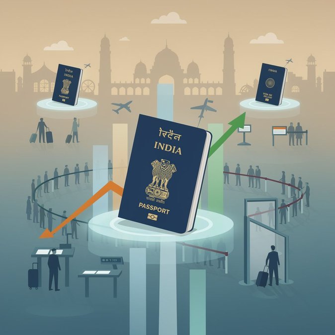 Indian passport drops to 80th in July Henley Index amid fee hike and citizenship debate