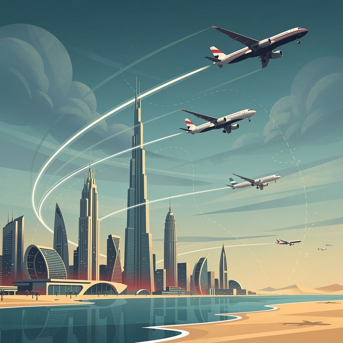 الصراع بين الولايات المتحدة وإيران يواصل زعزعة استقرار الأجواء، لكن شركات الطيران الإماراتية تستعيد قدراتها التشغيلية