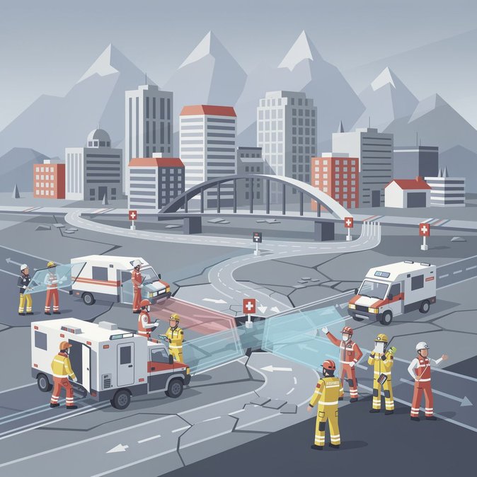 Suiza alberga el primer ejercicio de desastres EU-MODEX, poniendo a prueba la logística de movilidad transfronteriza