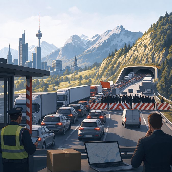 ADAC Warns of Holiday Gridlock as Brenner Pass Closure Looms, Border Checks Could Delay Returns