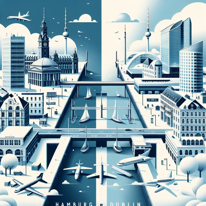 German airport disruptions cancel Hamburg–Dublin evening flight as Europe battles winter ops