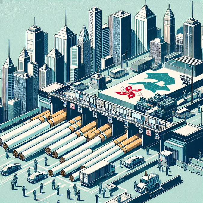 Lo Wu cigarette smuggler jailed six weeks as Hong Kong Customs steps up festive border checks