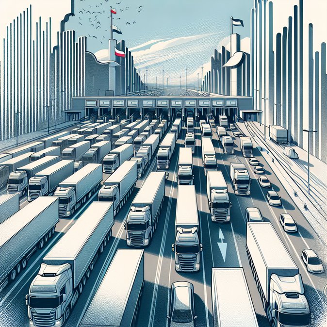 3,300 Trucks Still Queuing as Polish Carrier Protests Snarl Ukraine Border on 29 December