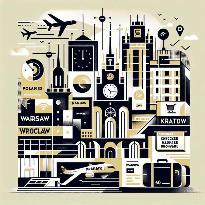 Ryanair adds buffer time for bag-drop and unveils new Polish summer routes