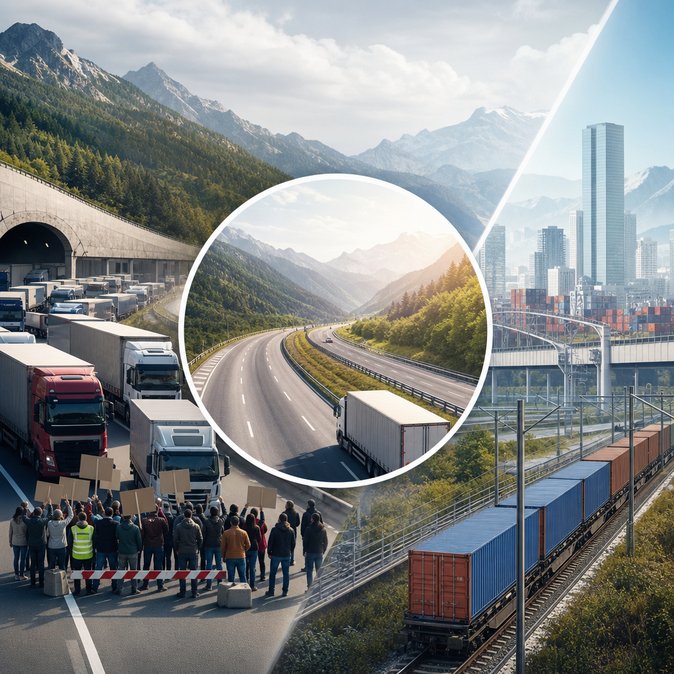 Brenner Pass reopens after Tyrolean traffic protest halted cross-border freight flow