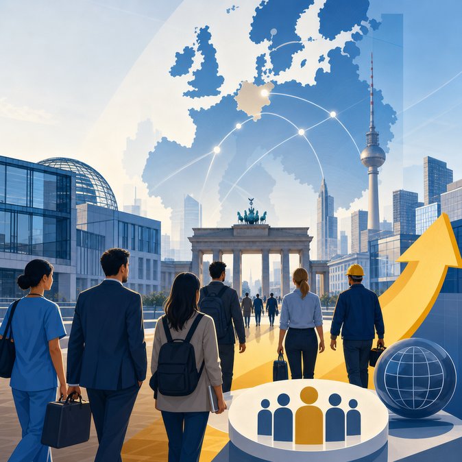 Stage 3 of Germany’s Skilled-Worker Immigration Act starts: Chancenkarte and doubled West Balkan quota