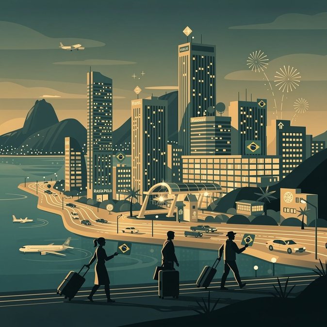 2026年前五个月外国游客在巴西消费创纪录，达250亿雷亚尔