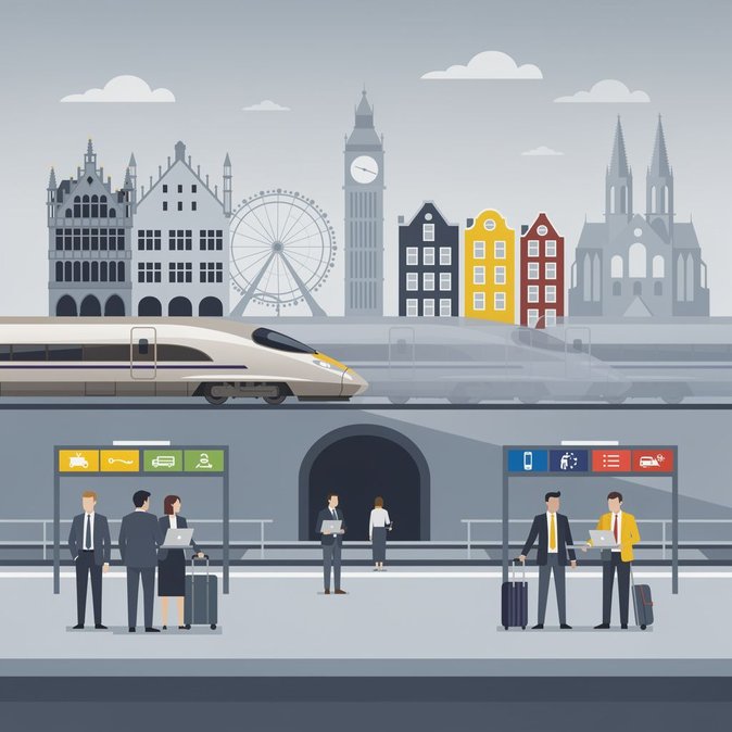 Eurostar cancels and delays services to and from Brussels-Midi amid 10 July network disruption