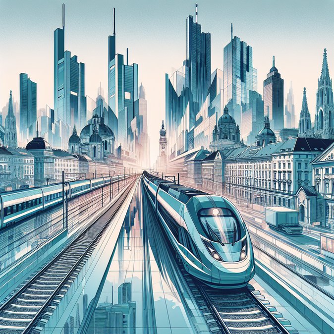 New Double-Deck Stadler Trains to Cut City–Airport Transfer Time from 2027