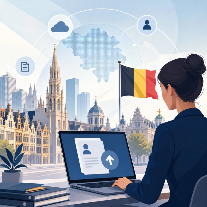 Bélgica obliga a usar un portal en línea para solicitudes de permisos de trabajo temporales