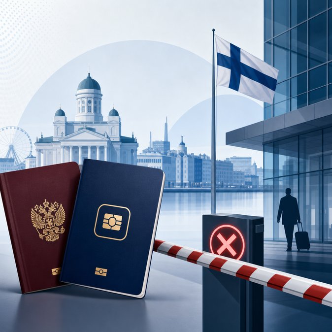 Finland Starts Enforcing Ban on Russian Non-Biometric Passports