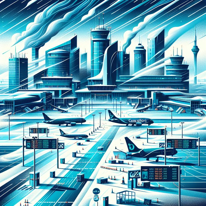 Ola ártica provoca cancelaciones de vuelos y largas esperas para deshielo en aeropuertos irlandeses