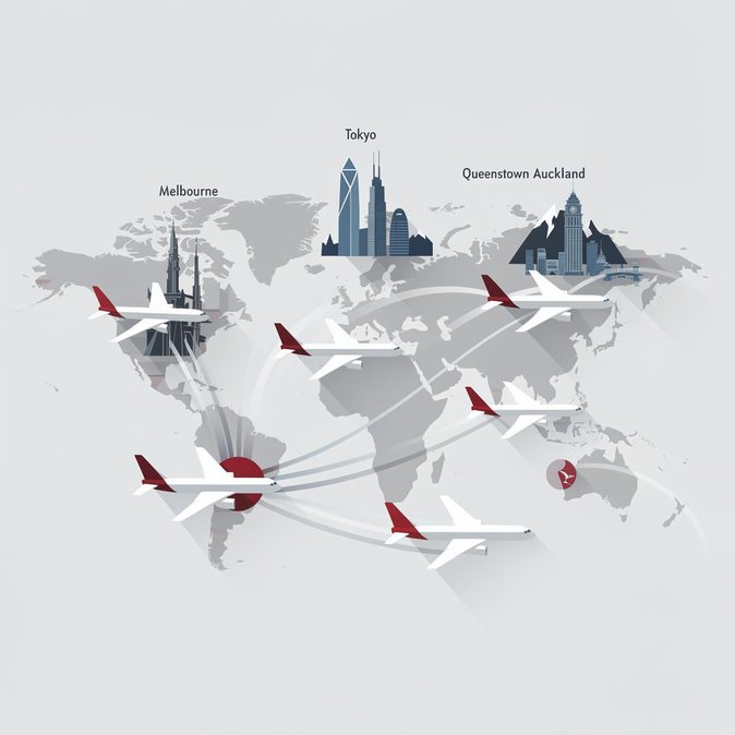 Qantas Adds 45,000 Seats to Japan and New Zealand Routes for Peak 2026-27 Season