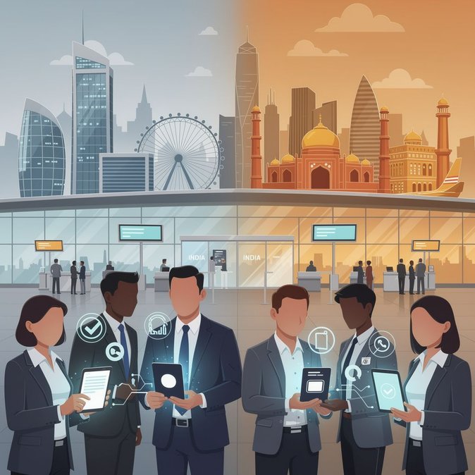المملكة المتحدة تحدّث نصائح السفر إلى الهند: إضافة إرشادات e-OCI وإقرار صحي ذاتي إلزامي