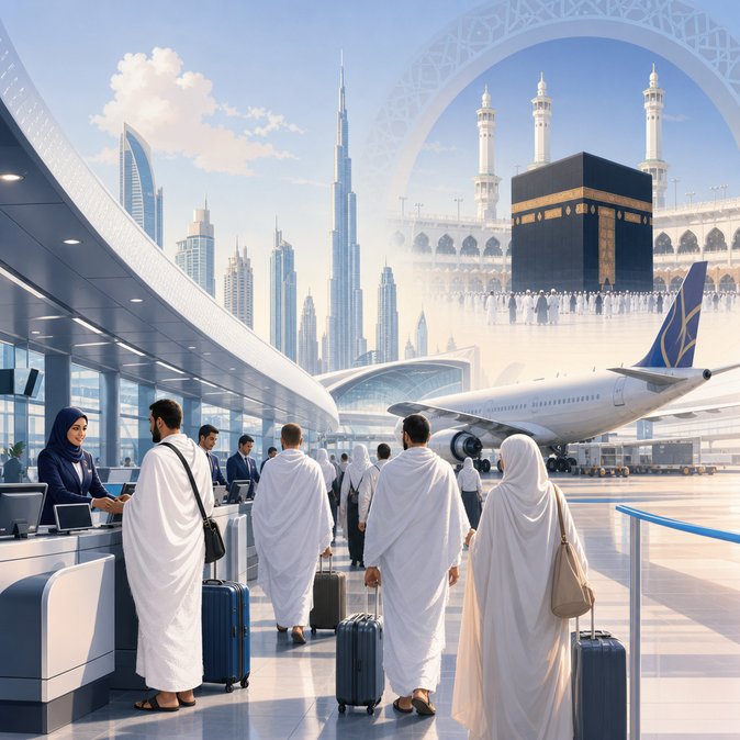 Dubai Airports Activates Peak-Season Plan to Move 3,600 Hajj Pilgrims Through DXB