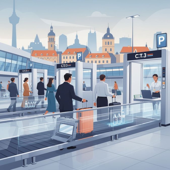 Warsaw Chopin Airport Deploys C3 ‘Dragon’ Scanners to Slash Security Queues