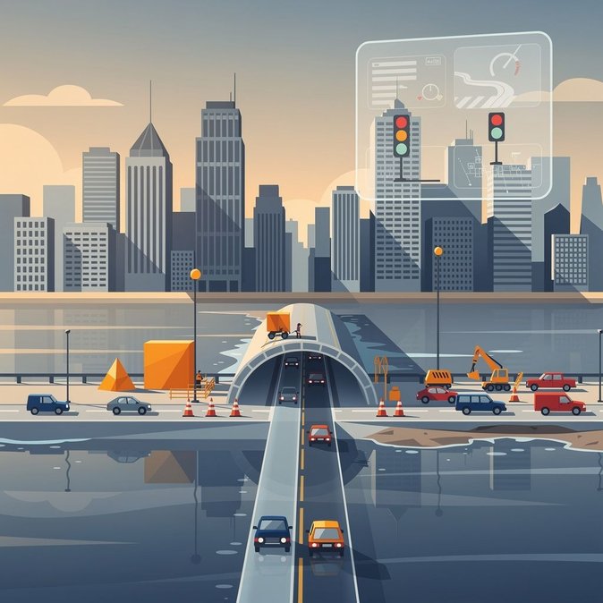 Aviso de construcción: CBSA advierte posibles demoras en el túnel Windsor-Detroit hasta mediados de septiembre