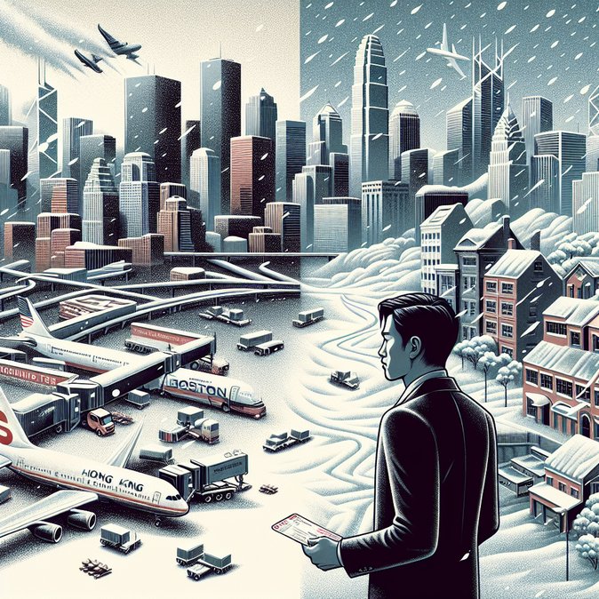 Cathay Pacific Waives Change Fees After Boston Snowstorm Disrupts Flights