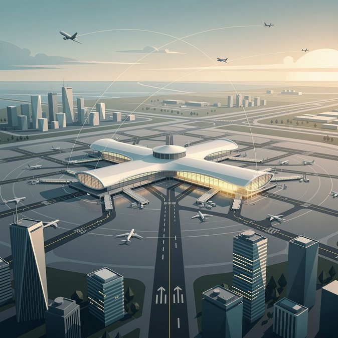 Poland’s New Central Airport Project Expanded to 44 Million-Passenger Capacity