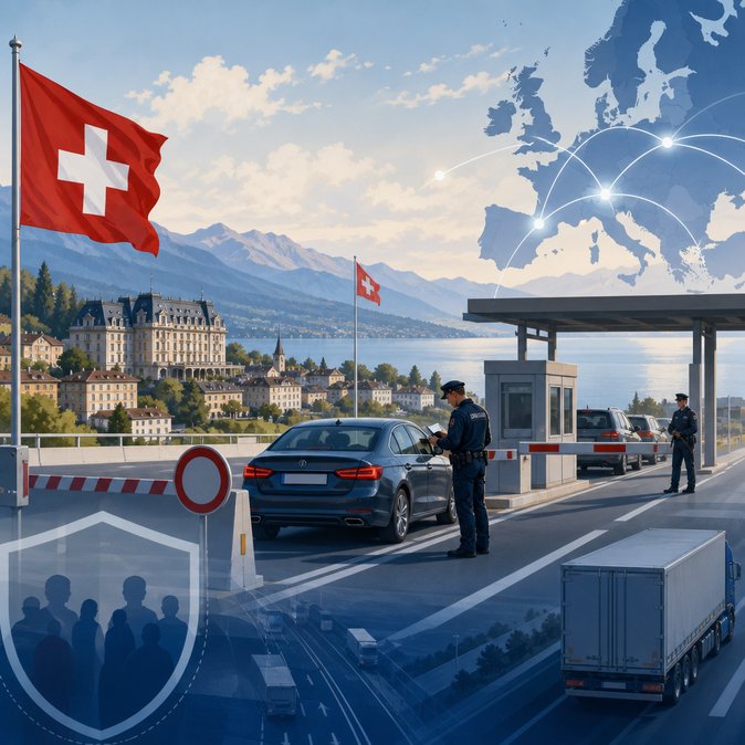 Switzerland to re-impose Schengen border checks for 10–19 June G7 summit as Netherlands & Italy prolong controls