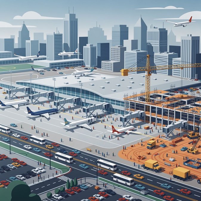 O’Hare Set for Record Independence Day Crowds as $8.8 Billion Expansion Advances
