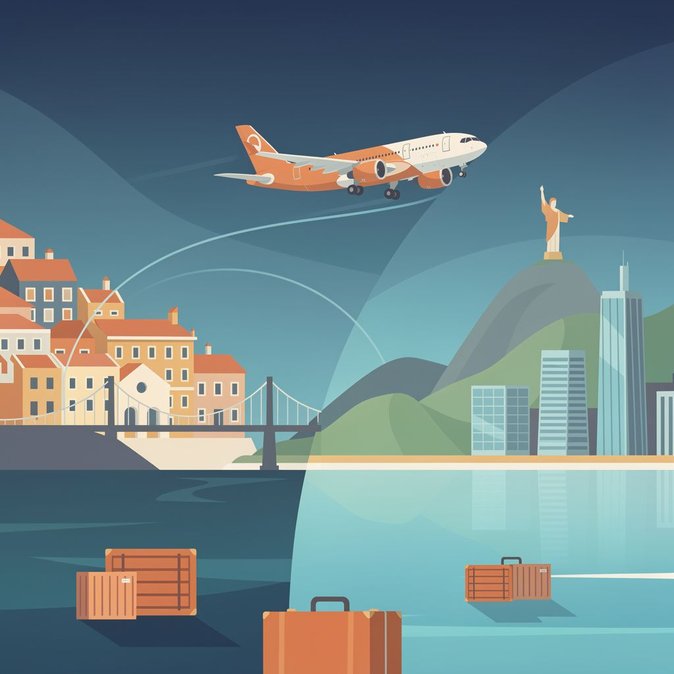 GOL inaugura servicio Lisboa–Río de Janeiro, marcando su primera ruta regular a Europa