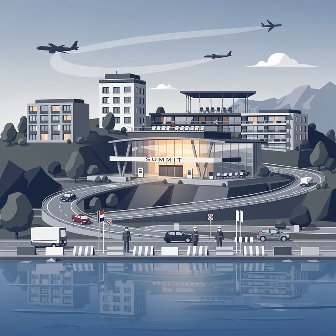 US-Iran cease-fire negotiations open at Bürgenstock under tight mobility cordon