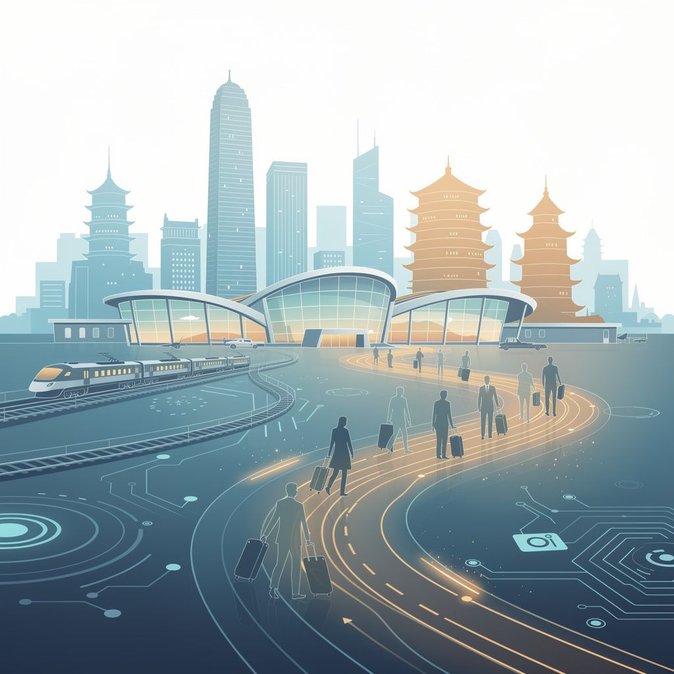 El Punto de Control Fronterizo de Xi’an Atiende a Más de 1 Millón de Pasajeros, Llegadas de Extranjeros Aumentan un 17 %