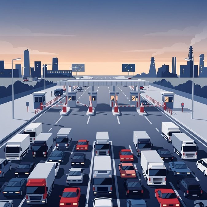 La Pologne ferme deux nouveaux postes-frontières routiers avec la Biélorussie et la Russie, redirigeant le trafic international