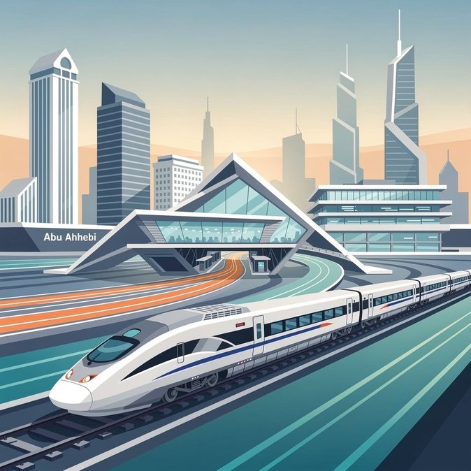 Dubai Station to Open 30 September, Integrating Etihad Rail with Metro Gold Line