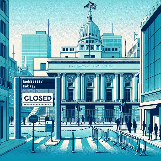 Israeli Embassy in Paris closes consular section 2–3 March, cancelling all visa and passport appointments