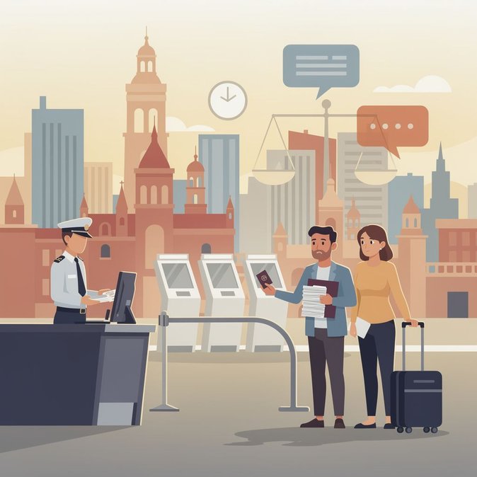 الشرطة الوطنية الإسبانية تصدر توجيهات محدثة بشأن إجراءات رفض الدخول عند الحدود
