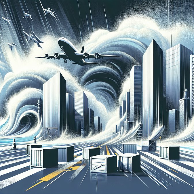 Storm Goretti Forces Loganair to Cancel Dozens of Scottish Flights