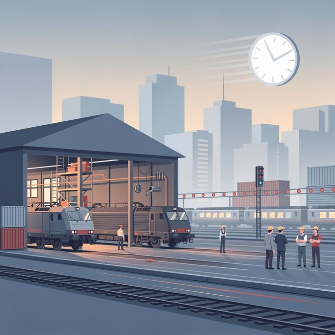 Grève de 25 heures des EVG à l’usine Alstom de Stendal menace les flux de maintenance des locomotives
