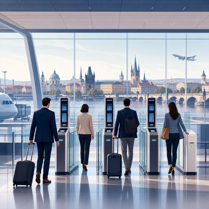 Prague Airport opens eGATEs to U.K., Japanese, Taiwanese and South-Korean travellers