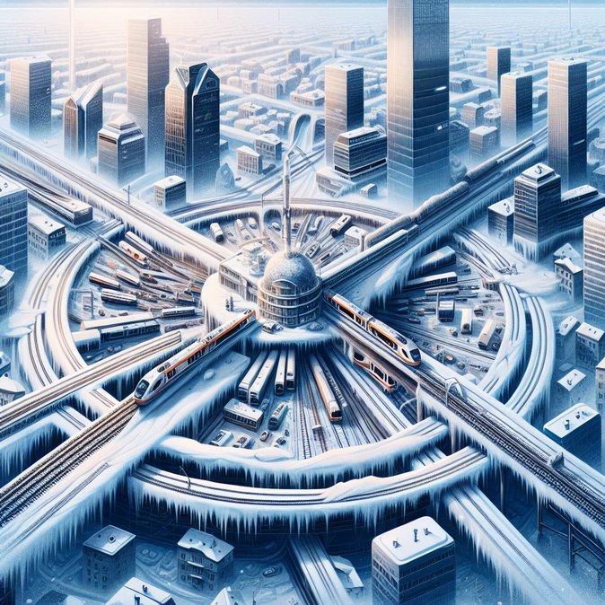 ÖBB issues national travel warning as ice storm paralyses inter-city rail