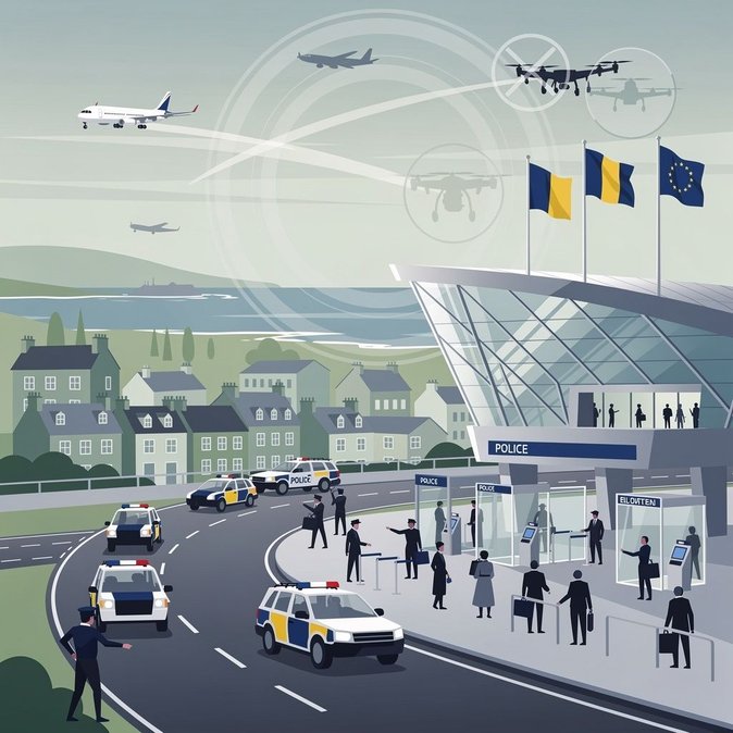 La Garda impose des restrictions de déplacement et de drones lors de la réunion des ministres européens de l'Emploi à Mayo