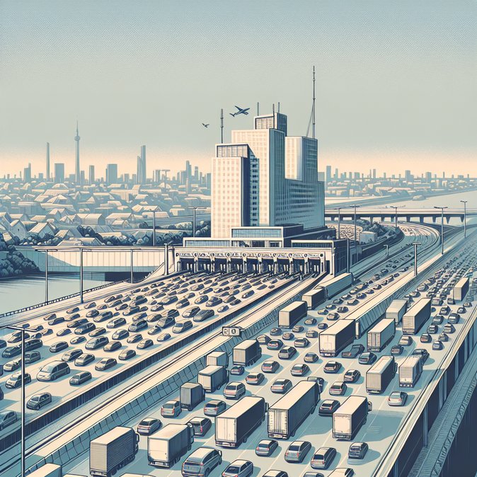 Easter rush creates long vehicle queues at key Polish-Ukrainian crossings