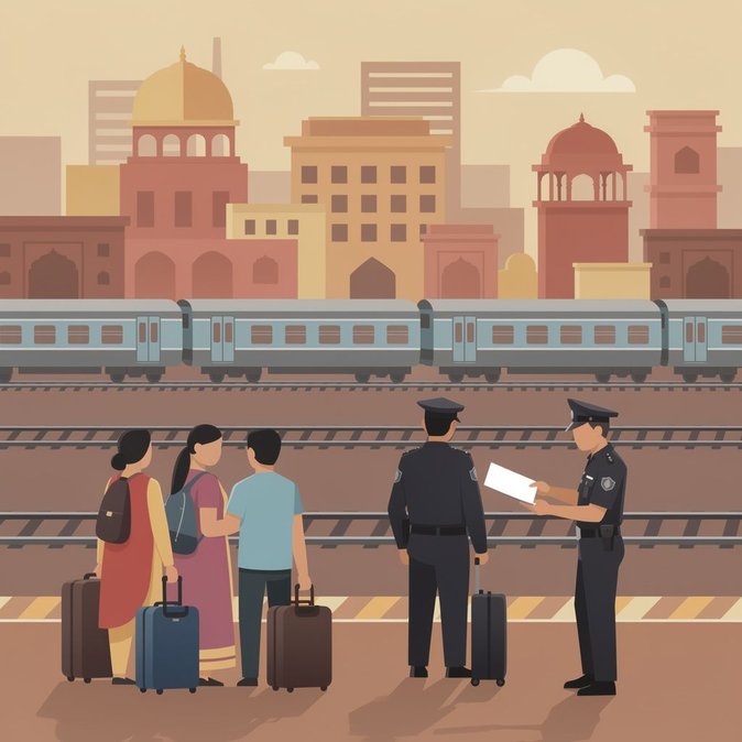 RPF Tangkap Empat Warga Myanmar di Stasiun Katihar, Bihar karena Pelanggaran Dokumen Perjalanan