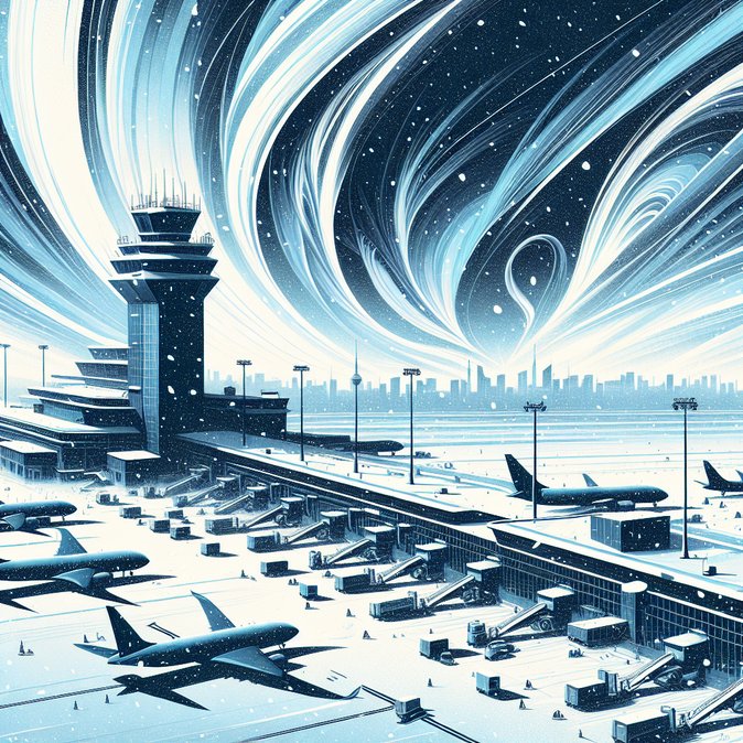 851 Flights Delayed and 53 Cancelled as Winter Weather Batters UK and Continental Hubs