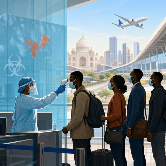 India issues Ebola health advisory for incoming international passengers