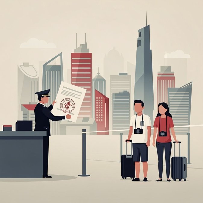 Le Département de l'Immigration et l'Autorité de l'Industrie du Voyage arrêtent deux visiteurs du continent pour travail de guide illégal