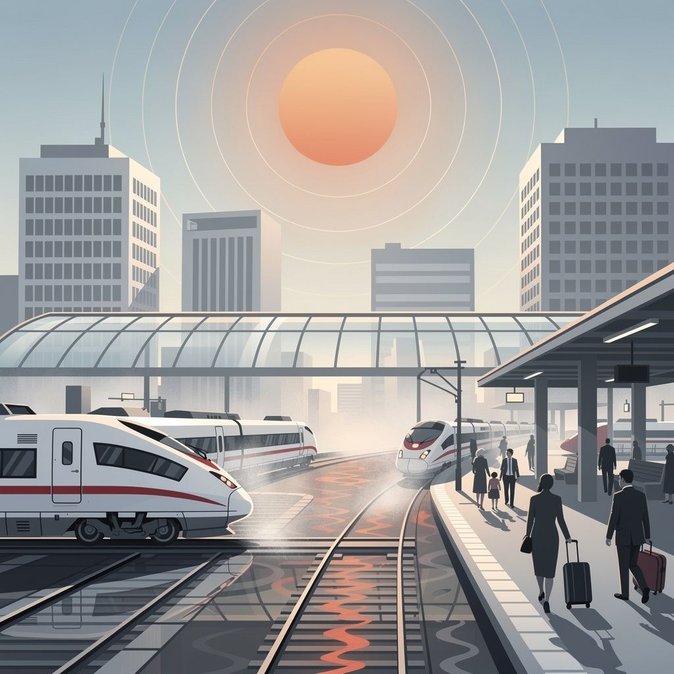 Deutsche Bahn permite a los pasajeros cancelar billetes de larga distancia gratis ante la ola de calor en Alemania